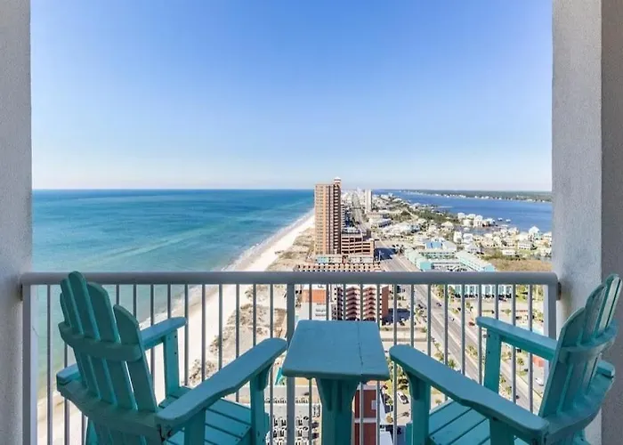 Island Tower 25th Floor Corner - Amazing Views! * Gulf Shores